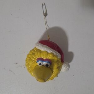 Kurt S. Adler Big Bird Head Ornament. 2006 Sesame Street Christmas